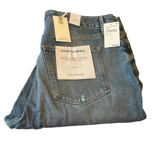 Good American Good Classic Jeans NWT - Picture 3 of 3